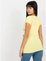 T shirt EM TS HS 21 model 21195972 jasny żółty - FPrice