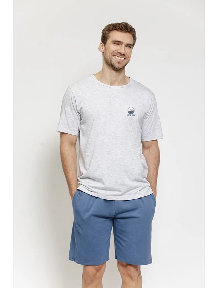 3577 PÁNSKE PYŽAMO GABRIEL 3XL-4XL