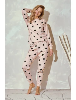 Taro Hannah 3206 long/r S-XL Z24/25 dámske pyžamo