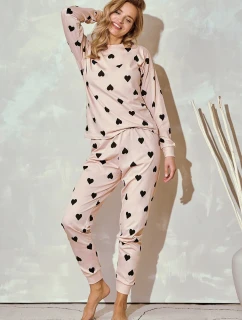 Taro Hannah 3206 long/r S-XL Z24/25 dámske pyžamo