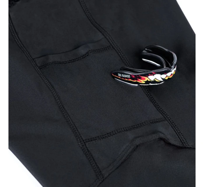 MMA šortky s legínami čierne DBX Bushido