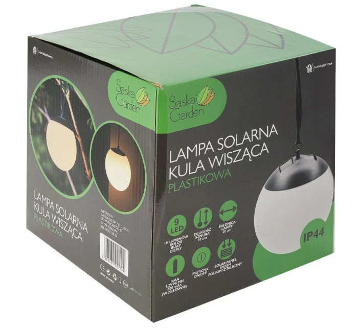 LAMPA SOLARNA PLASTIKOWA model 21831121