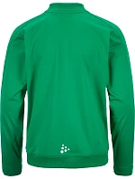 Craft Teamwear Evolve 2.0 Full Zip Jacket Jr Detská tréningová bunda 82.4763 team green Craft Teamwear Evolve 2.0 Full Zip Jacket Jr Detská tréningová bunda 82.4763 team green