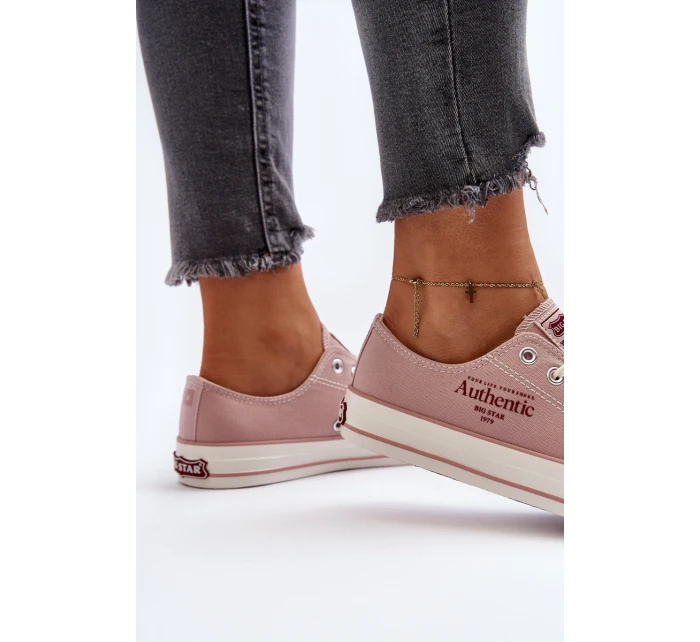Dámské tenisky Big Star model 21649584 Růžové - Big Star Shoes