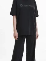 Dámske pyžamo QS6916E UB1 čierna - Calvin Klein