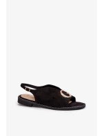 Sandále model 196640 Krok vo veľkom štýle