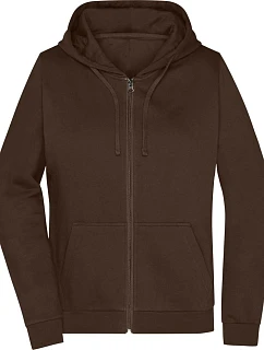 JN 755 Dámská mikina s kapucí model 22489428 brown - Daiber
