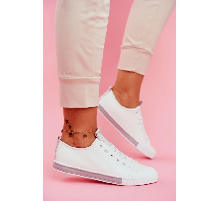 Trampki Damskie Klasyczne Szare Ville