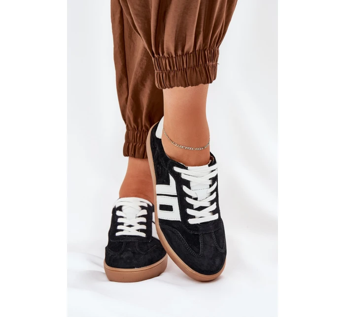 Sneakersy Buty Sportowe Zamszowe Vinceza 79517 Czarne Sneakersy Buty Sportowe Zamszowe Vinceza 79517 Czarne