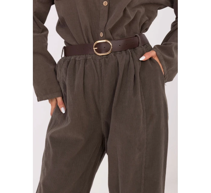 IT nohavice SP 258009.83 dark khaki IT nohavice SP 258009.83 dark khaki