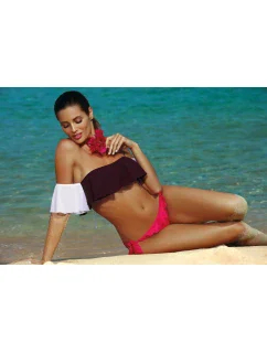 Horný diel plaviek Grace Vigneto-Bianco M-488 (4) - Marko