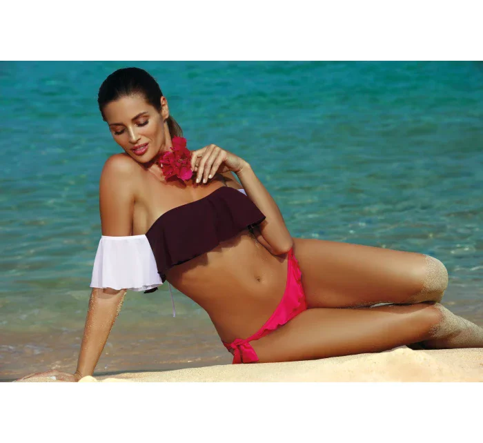 Horný diel plaviek Grace Vigneto-Bianco M-488 (4) - Marko Horný diel plaviek Grace Vigneto-Bianco M-488 (4) - Marko