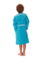 Detský župan Tampa duo s kapucňou 9159 tyrkysový - Vestis Detský župan Tampa duo s kapucňou 9159 tyrkysový - Vestis
