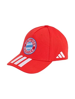 Čiapka adidas FC Bayern Mníchov, červená, KT3399