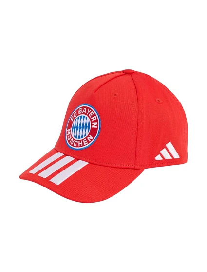 Čiapka adidas FC Bayern Mníchov, červená, KT3399 Čiapka adidas FC Bayern Mníchov, červená, KT3399