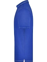 JN Pánské žerzejové elastické polo 02.0 royal/white model 22487183 - Daiber JN Pánské žerzejové elastické polo 02.0 royal/white model 22487183 - Daiber
