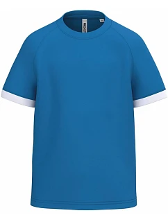 PA Dětské kontrastní sportovní tričko 20. sporty royal blue/white model 22461266 - Kariban ProAct
