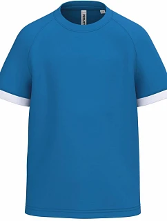 PA Dětské kontrastní sportovní tričko 20. sporty royal blue/white model 22461266 - Kariban ProAct