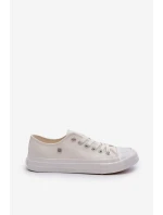 Trampki Męskie Niskie Big Star NN174111 Białe