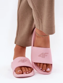 Dámské Pantofle model 21695522 Růžové - 4F