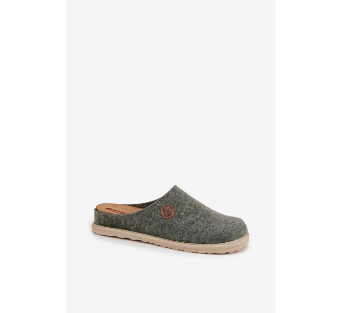 Domácí obuv dámské pantofle model 21714528 zelené - Inblu