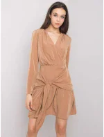 Šaty 322 SK 10099.40 svetlo hnedá