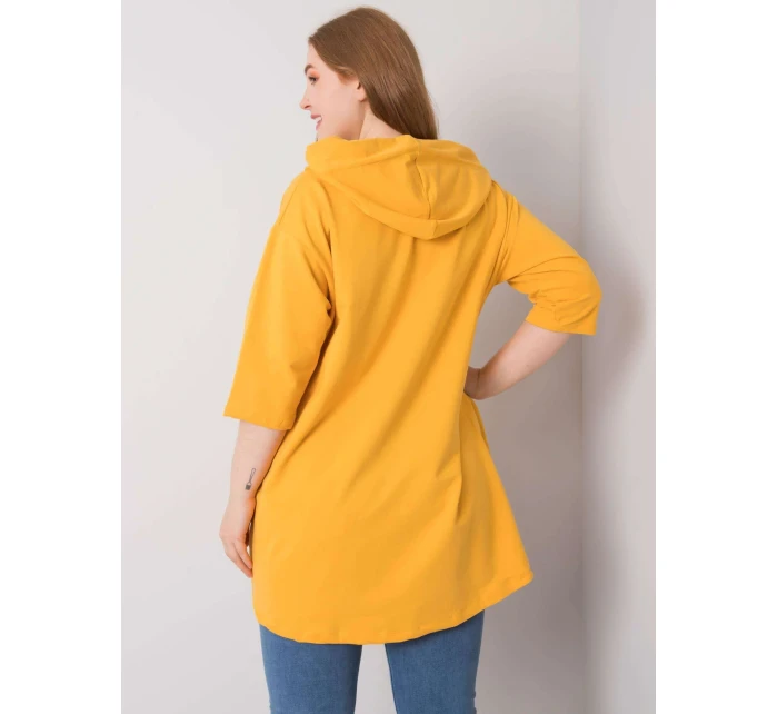 Mikina RV BL 6863.59P tmavo žltá