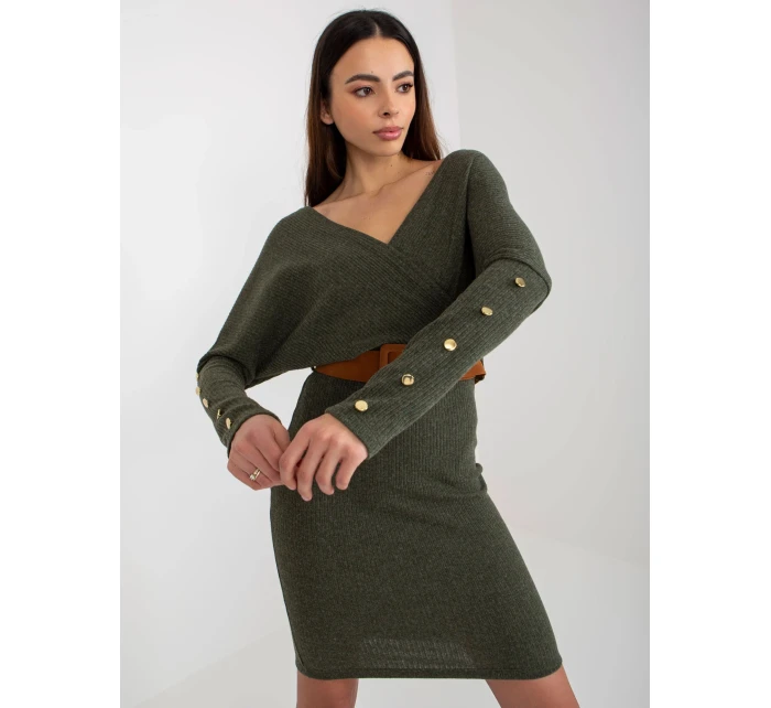 Dámské šaty TW SK BE  khaki  model 18027450 - FPrice