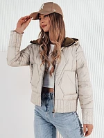 Dámska prechodná bunda FALES sivá FashionStreet TY4233