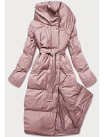 Růžová dámská zimní bunda model 21244484 - J.STYLE Růžová dámská zimní bunda model 21244484 - J.STYLE