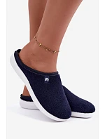 Dámské domácí pantofle model 22368067 tmavě modré - Inblu Dámské domácí pantofle model 22368067 tmavě modré - Inblu
