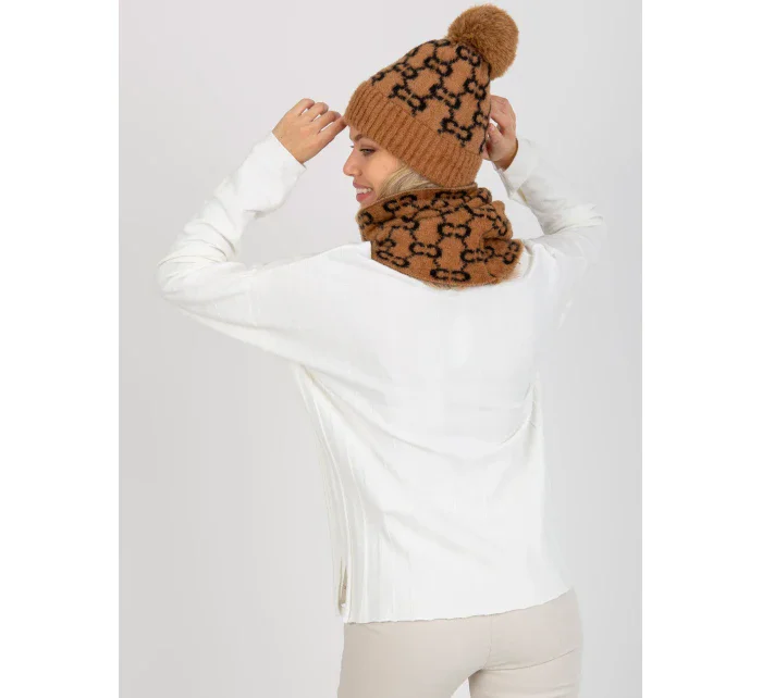 Dámska čiapka AT CZ CM 319 hnedá