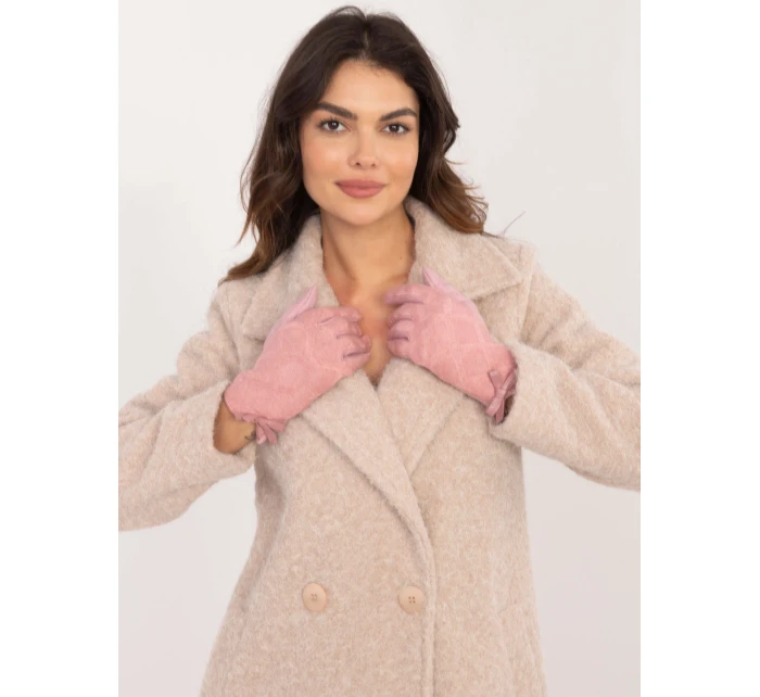 Rukavice AT RK model 20591976 světle růžové - FPrice