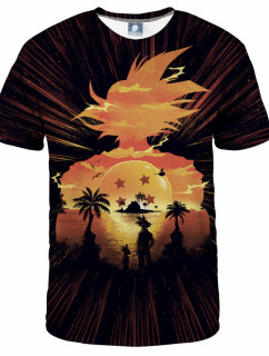 Aloha From Deer Super Saiyan T-Shirt TSH AFD398 Orange