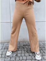 MOSSYMOOD dámske nohavice so širokými nohavicami, ťavia, Dstreet UY1690
