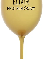 ELIXÍR PROTIBLBEČKOVÝ - zlatý pohár na víno 350 ml