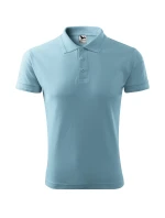 Pique Polo polokošile pánská nebesky modrá