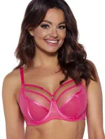 Dámska podprsenka Protea 1923 Koralová-tmavo ružová - Ava