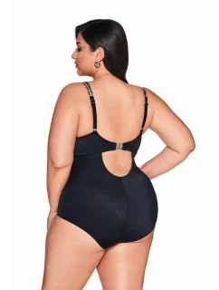 model 20964123 PLAVKY SKJ 63 ČERNÉ - AVA SWIMWEAR