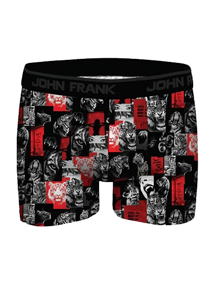 Pánske boxerky John Frank JFBDMOD186-ROAR Pánske boxerky John Frank JFBDMOD186-ROAR
