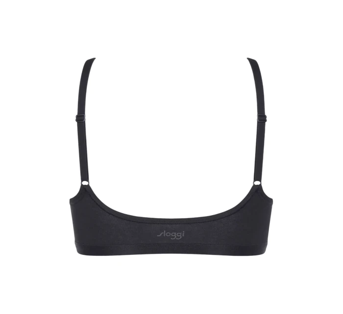 Dámsky bavlnený top GO Daily - BLACK - black 0004 - SLOGGI