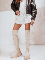 Dámské boty béžové Dstreet model 21995015 - FashionStreet
