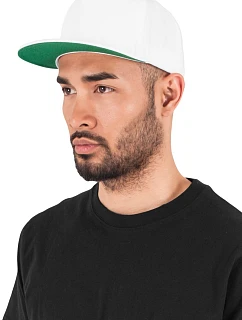 5 panelová Snapback kšiltovka white model 22482350 - Flexfit