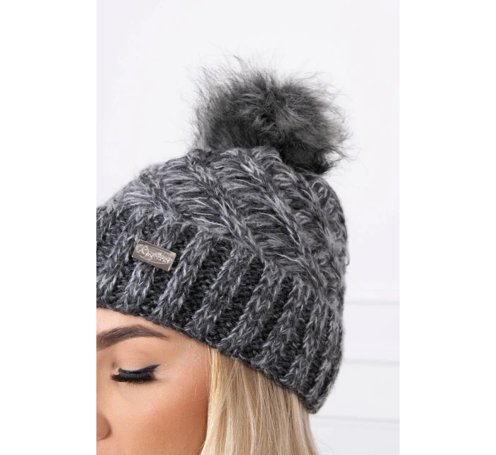 Víčko model 18745636 grafit - K-Fashion