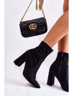 Dámské Boty Na Podpatku Černá model 21592988 - Boto