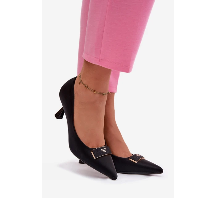 Lodičky s ozdobným detailem model 21937544 - Boto Lodičky s ozdobným detailem model 21937544 - Boto