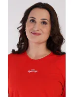 Dámska nočná košeľa s krátkym rukávom Alena