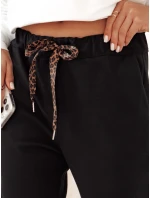 Dámske nohavice COMFYSTY black FashionStreet UY2296 Dámske nohavice COMFYSTY black FashionStreet UY2296