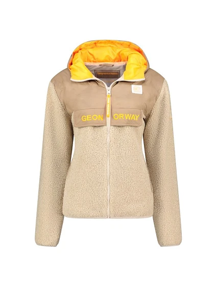 Dámsky fleece Geographical Norway Techic Fz Beige Db Lady 056 beige (WZ6660F/GN-Beige)