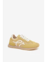Sneakers Dámské Sportovní Žluté model 21919377 - Boto